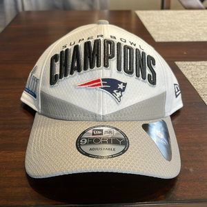 2019 New England Patriots Era 9Forty Super Bowl 53 Champions Locker Hat Cap